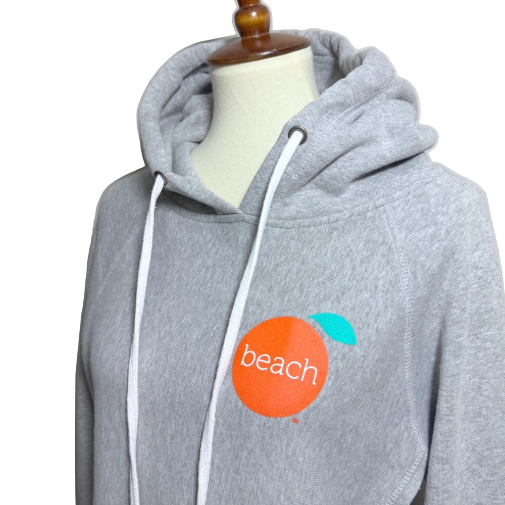 Orange Beach Alabama Gray Hoodie Sweatshirt Dress Size XL - Picture 5 of 12